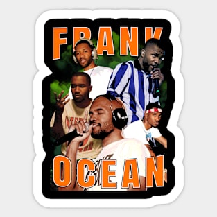 frank ocean orange Sticker